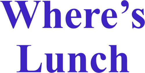 Where's Lunch logo