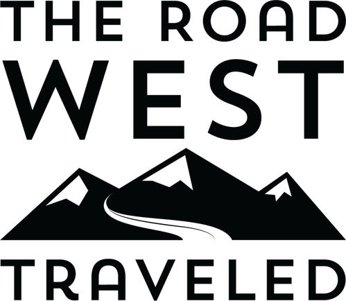 The Road West Traveled logo