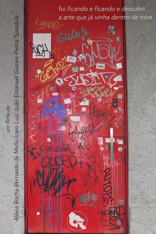 fui ficando e ficando e descobri a arte que já vinha dentro de mim