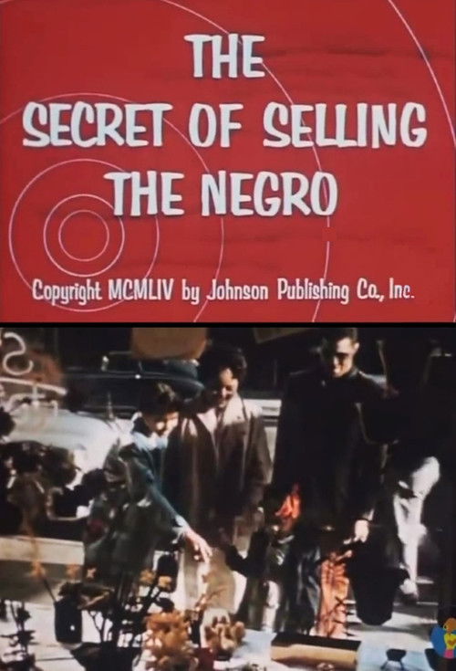 The Secret of Selling the Negro poster