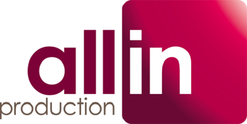 all in production logo