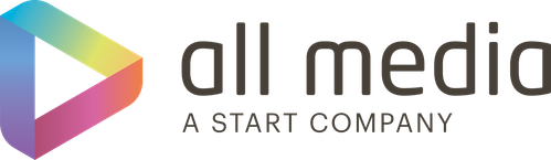 All Media A Start Company logo