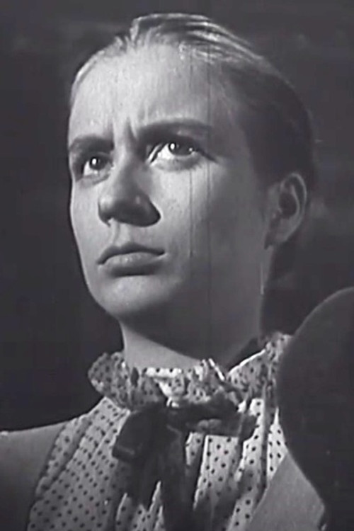 Christel Thein as Irmgard, young tractor driver