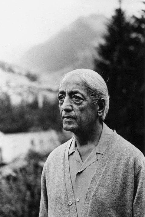 Jiddu Krishnamurti as Self