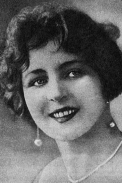 Veronika Buzhinskaya as woman in black