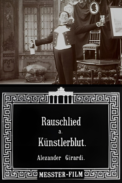 Rauschlied aus "Künstlerblut" Tonbild mit Alexander Girardi