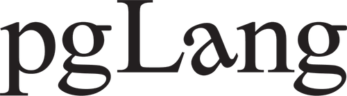pgLang logo