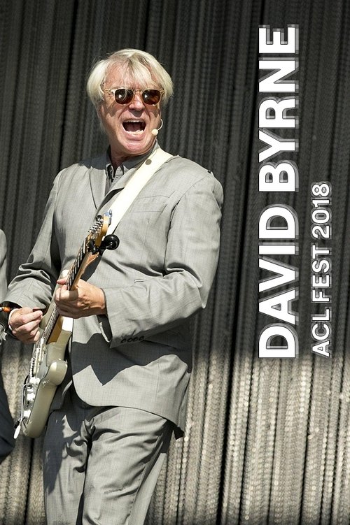 David Byrne: ACL Fest 2018 poster