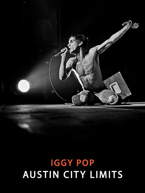 Iggy Pop - Austin City Limits poster
