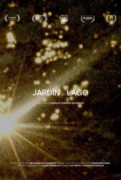El jardín del lago poster