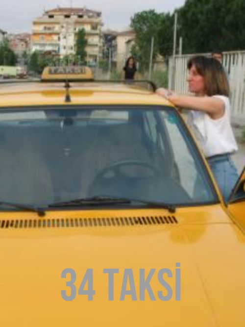 34 Taxi “On Duty in İstanbul” poster