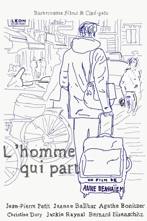 L'homme qui part poster
