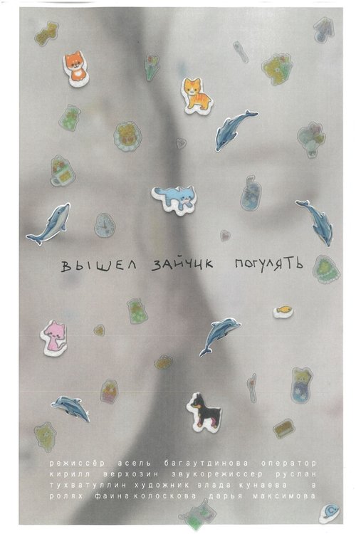 Вышел зайчик погулять poster