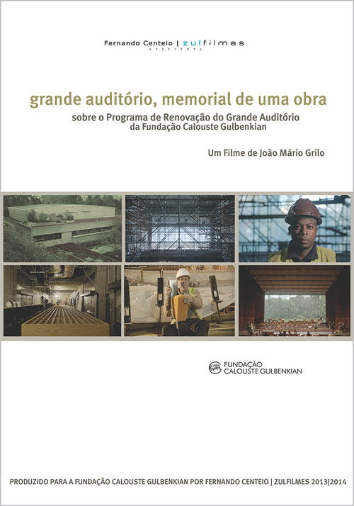 Grande Auditório, memorial de uma obra poster