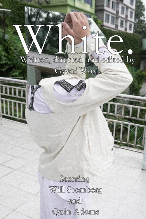 White. poster