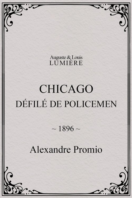 Chicago Police Parade poster