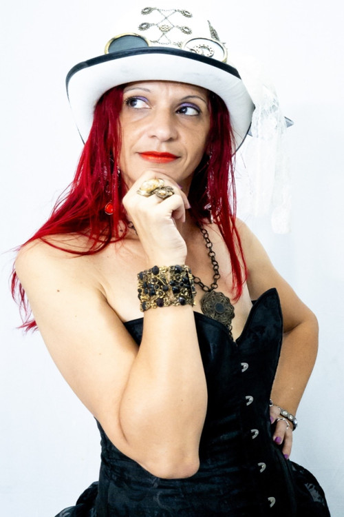 Thina Curtis as heself