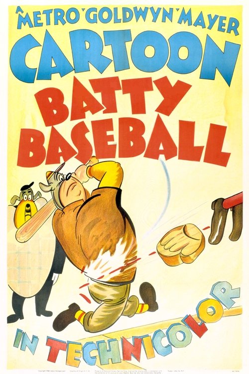 Batty Baseball poster