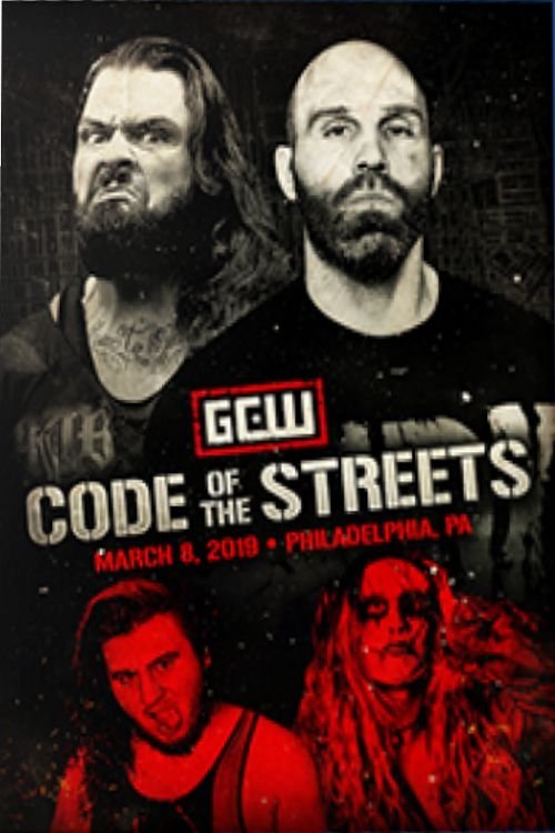 GCW Code Of The Streets poster