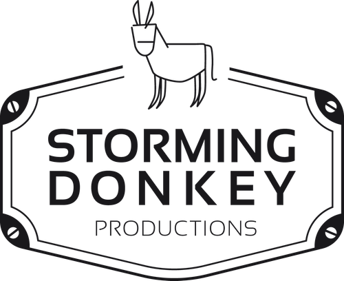 Storming Donkey Productions logo