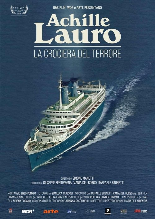 Achille Lauro - The terror cruise poster