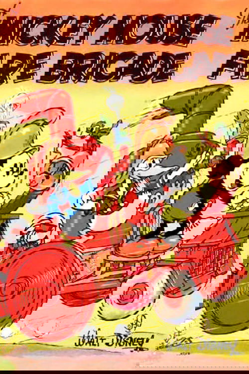 Mickey's Fire Brigade poster