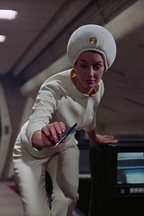 Heather Downham as Stewardess