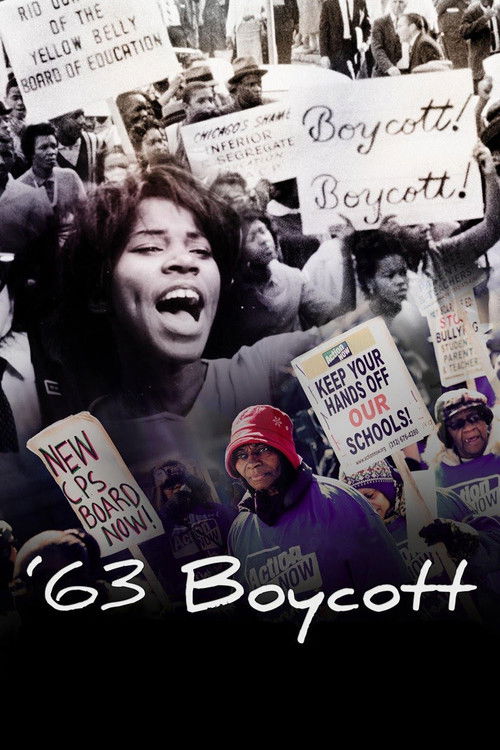 '63 Boycott poster