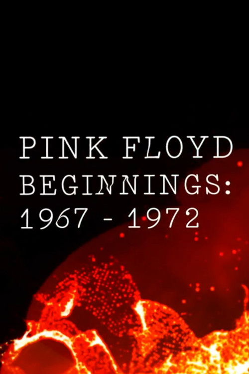 Pink Floyd Beginnings 1967-1972 poster