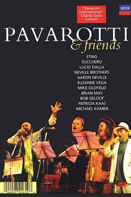 Pavarotti & Friends poster