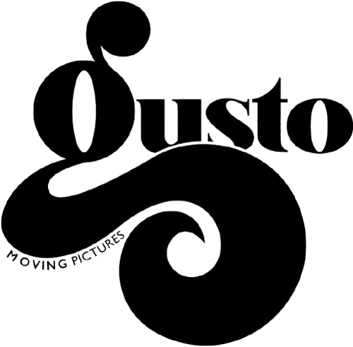 Gusto Moving Pictures logo