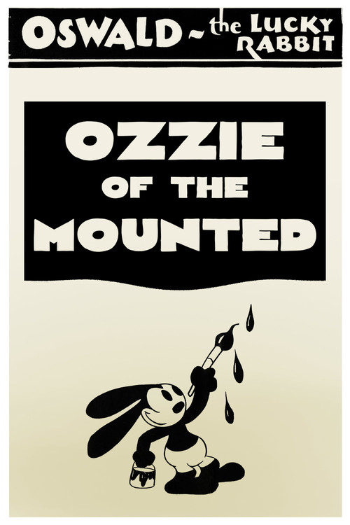 Ozzie of the Mounted poster