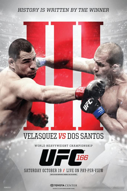 UFC 166: Velasquez vs. Dos Santos III poster
