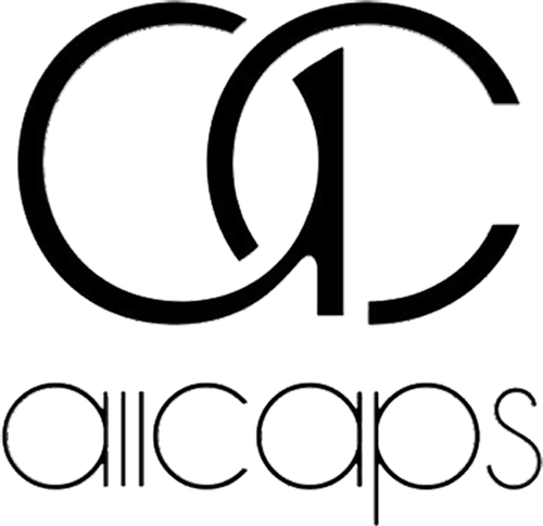 all caps logo