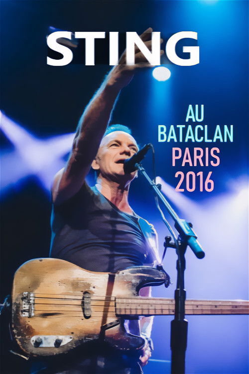 Sting au Bataclan poster