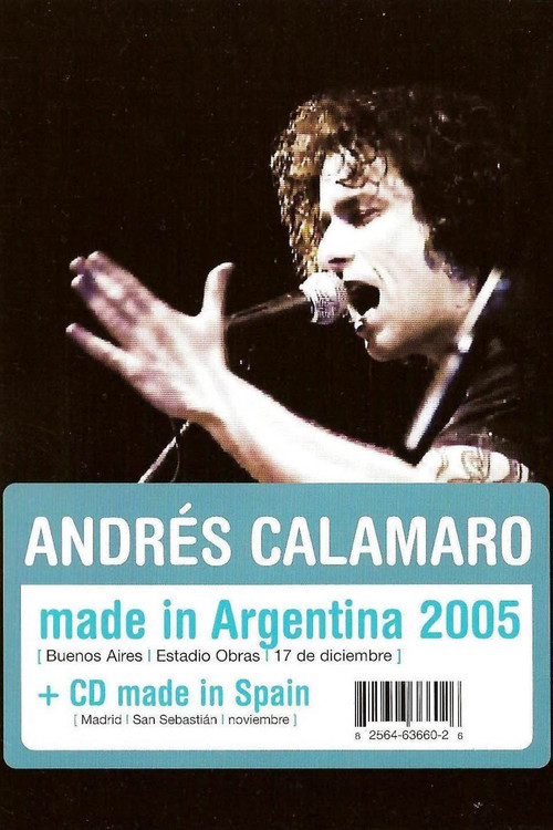 Andrés Calamaro - Made In Argentina poster