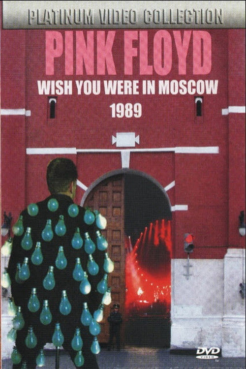 Pink Floyd - Live in Moscow 1989 poster