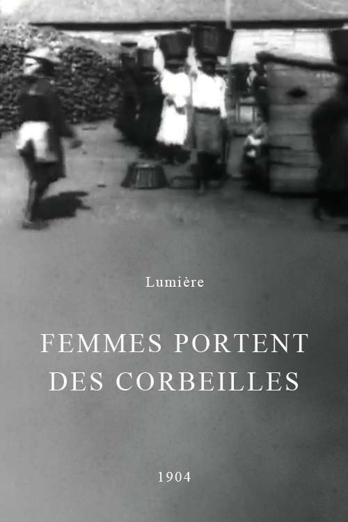 Fort-de-France: Femmes portant des corbeilles poster