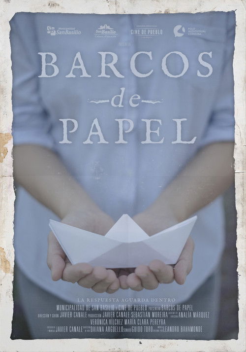 Barcos de Papel poster