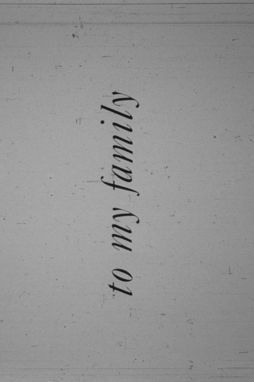 To My Family