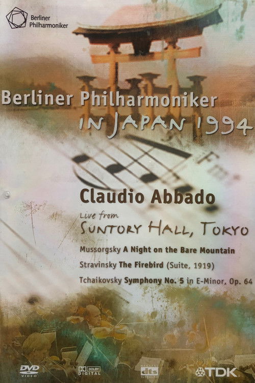 Berlin Philharmonic in Japan 1994 poster