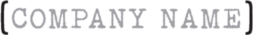 Company Name logo