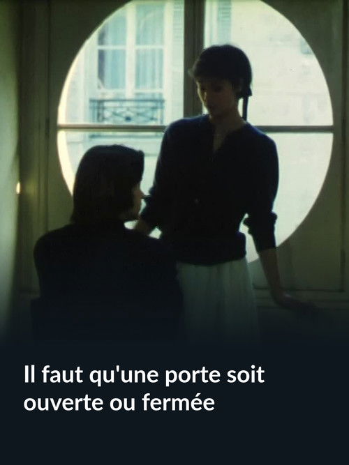 Il faut qu'une porte soit ouverte ou fermée poster