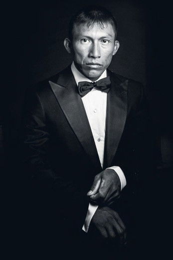 Nilbio Torres as Karamakate (Young)