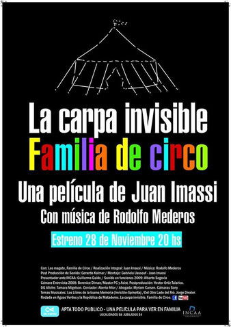 La carpa invisible. Familia de circo