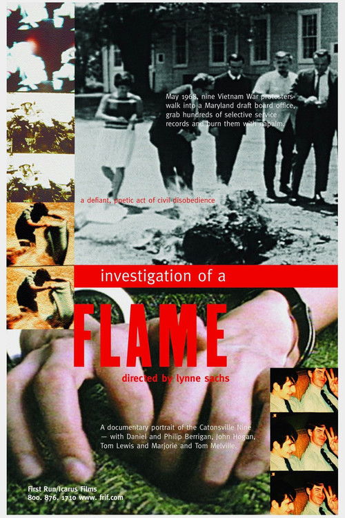 Investigation of a Flame poster