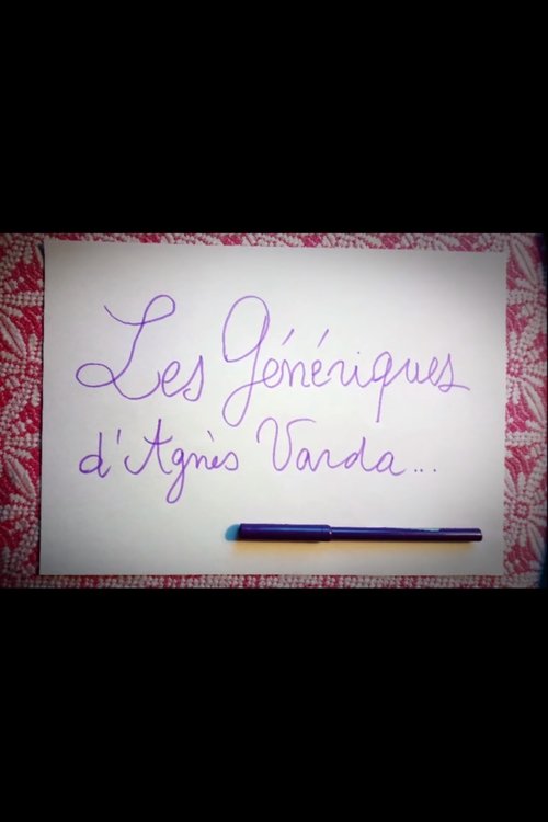 Agnès Varda's Credit Sequences poster