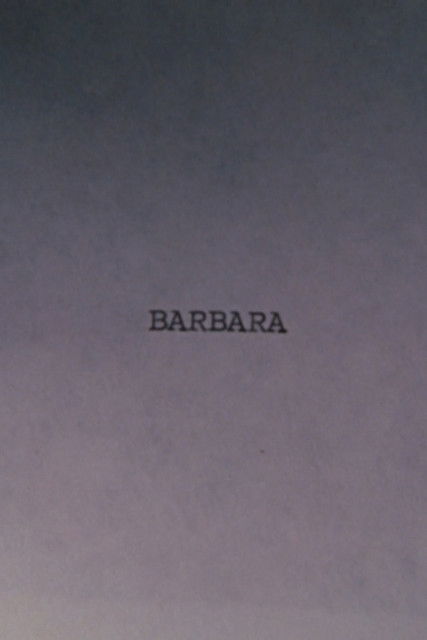 Pictures 4 Barbara poster