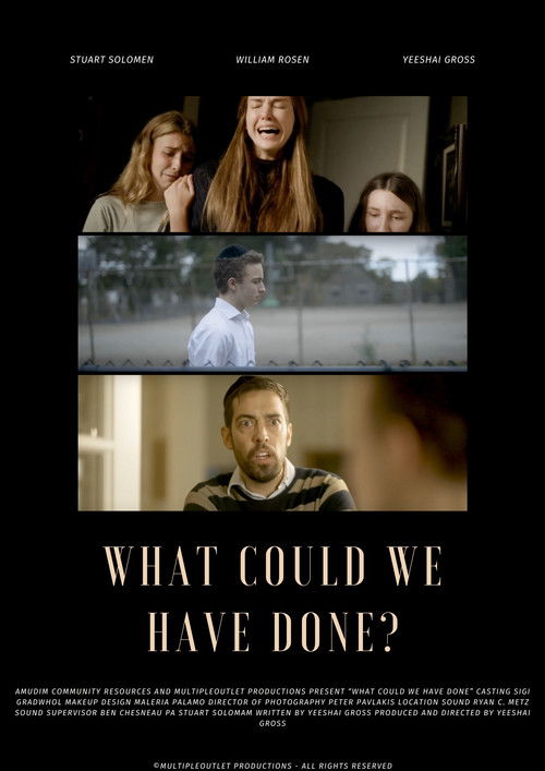What Could WE Have Done poster