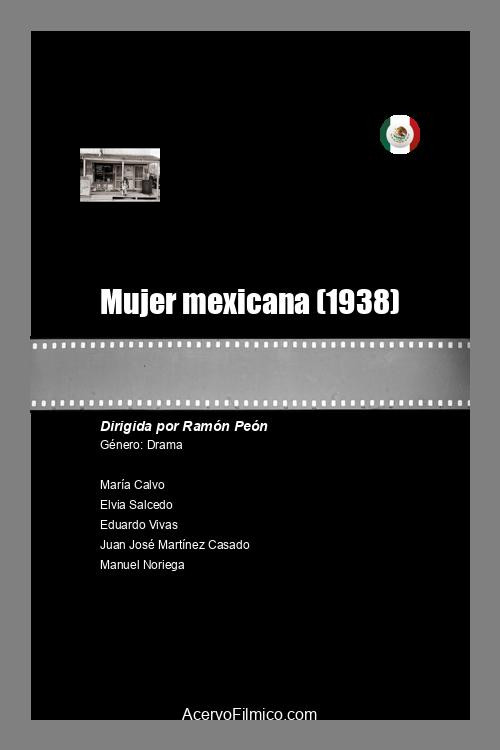 Mujer mexicana poster